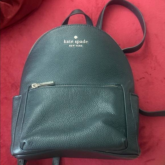 kate spade Handbags - Kate Spade Charcoal Leather Backpack